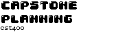 CST400: Capstone Planning